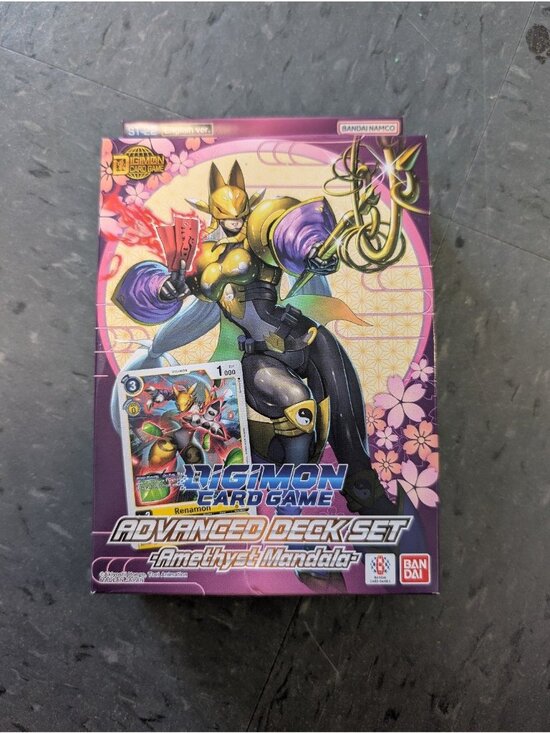 Bandai Other - Digimon: Amethyst Mandala (ST-22) Advanced Deck New Sealed